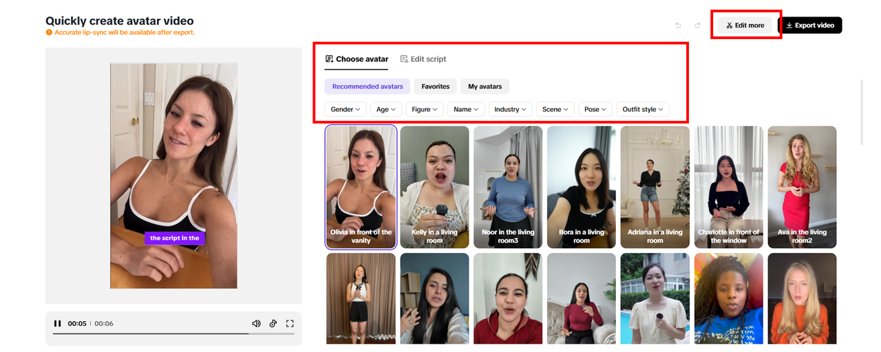 Head to video generator