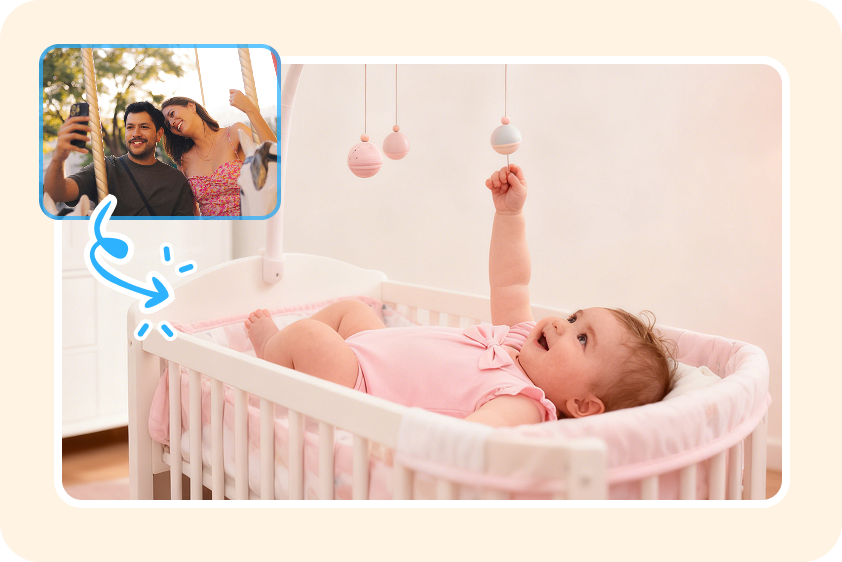 Get your baby photos instantly