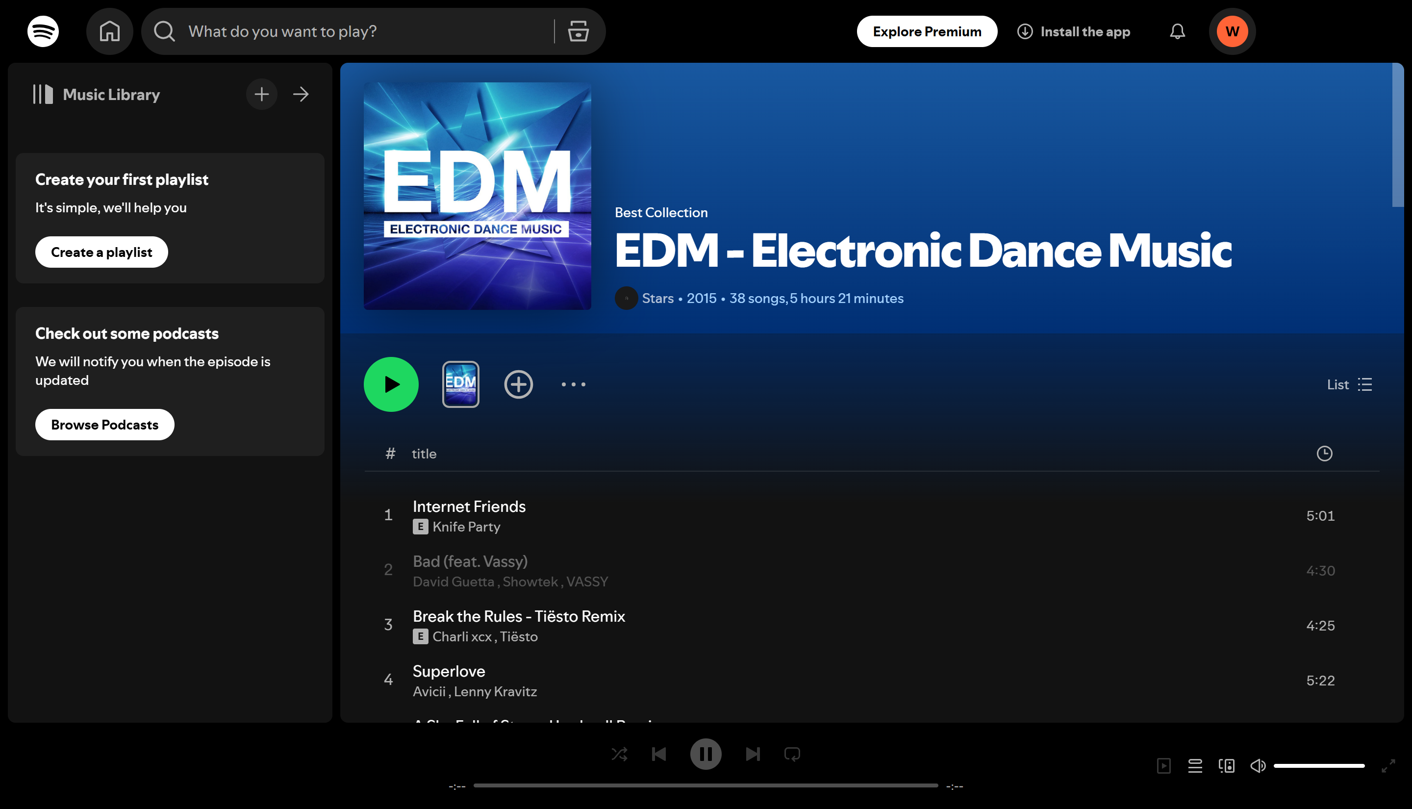 The 5 most listened-to genres on Spotify: EDM