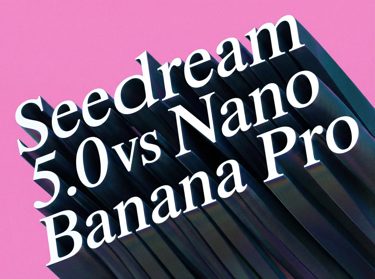 Seedream 5.0 vs Nano Banana Pro