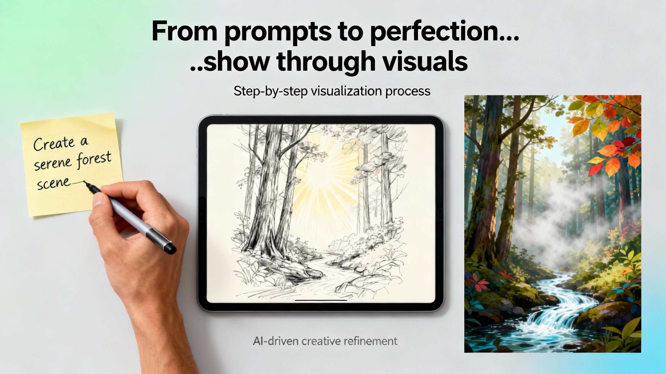 Perfect image generation with just a single prompt