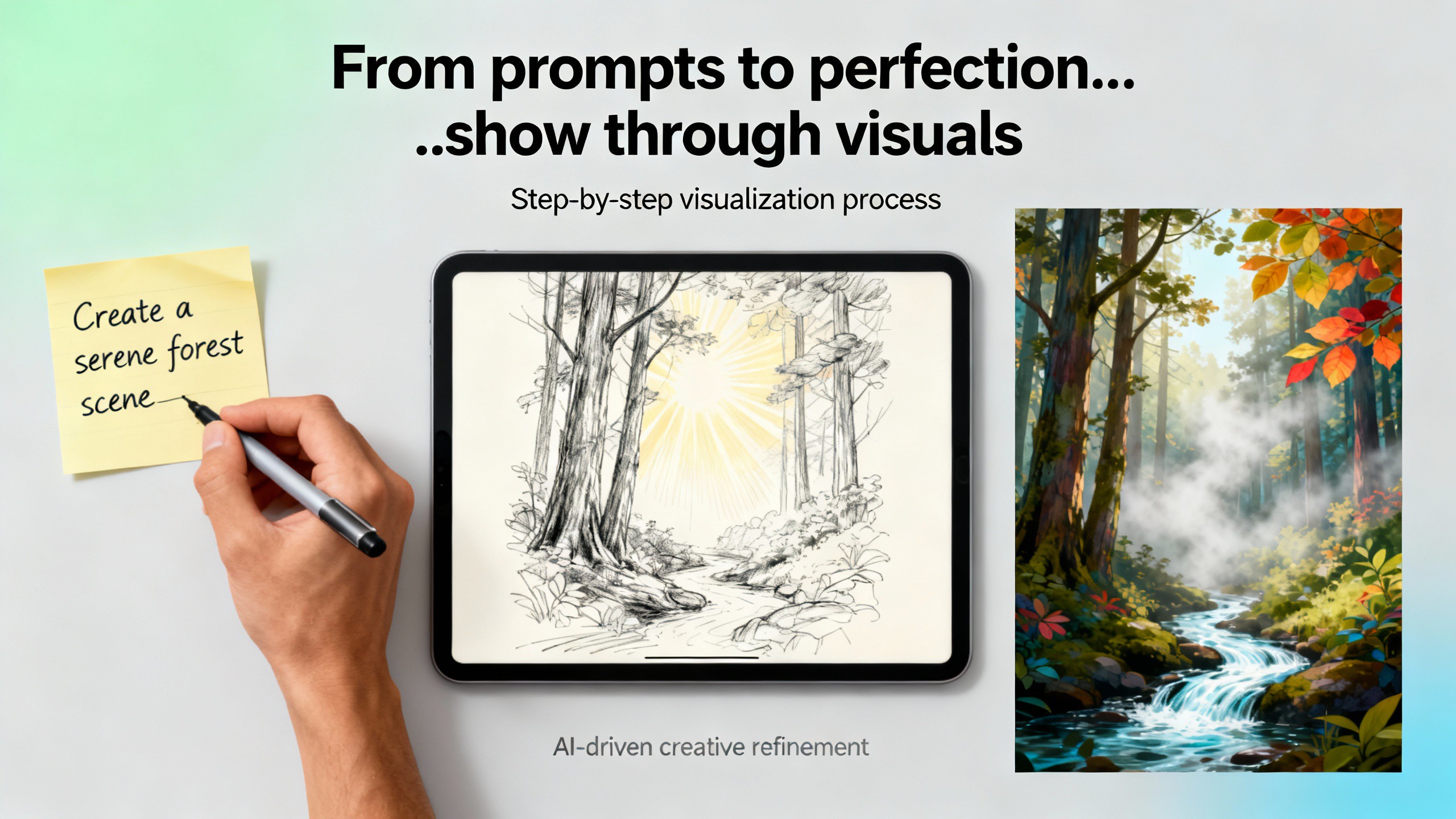Perfect image generation with just a single prompt