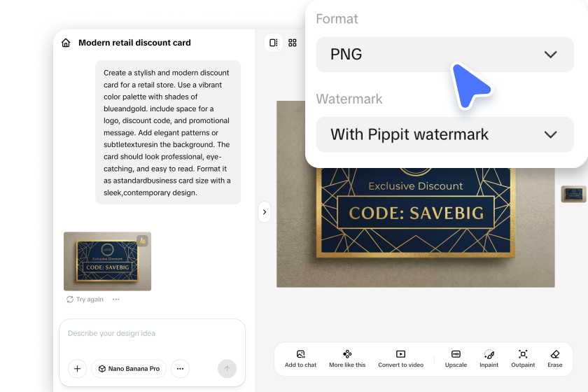 Refine with advance tools and download