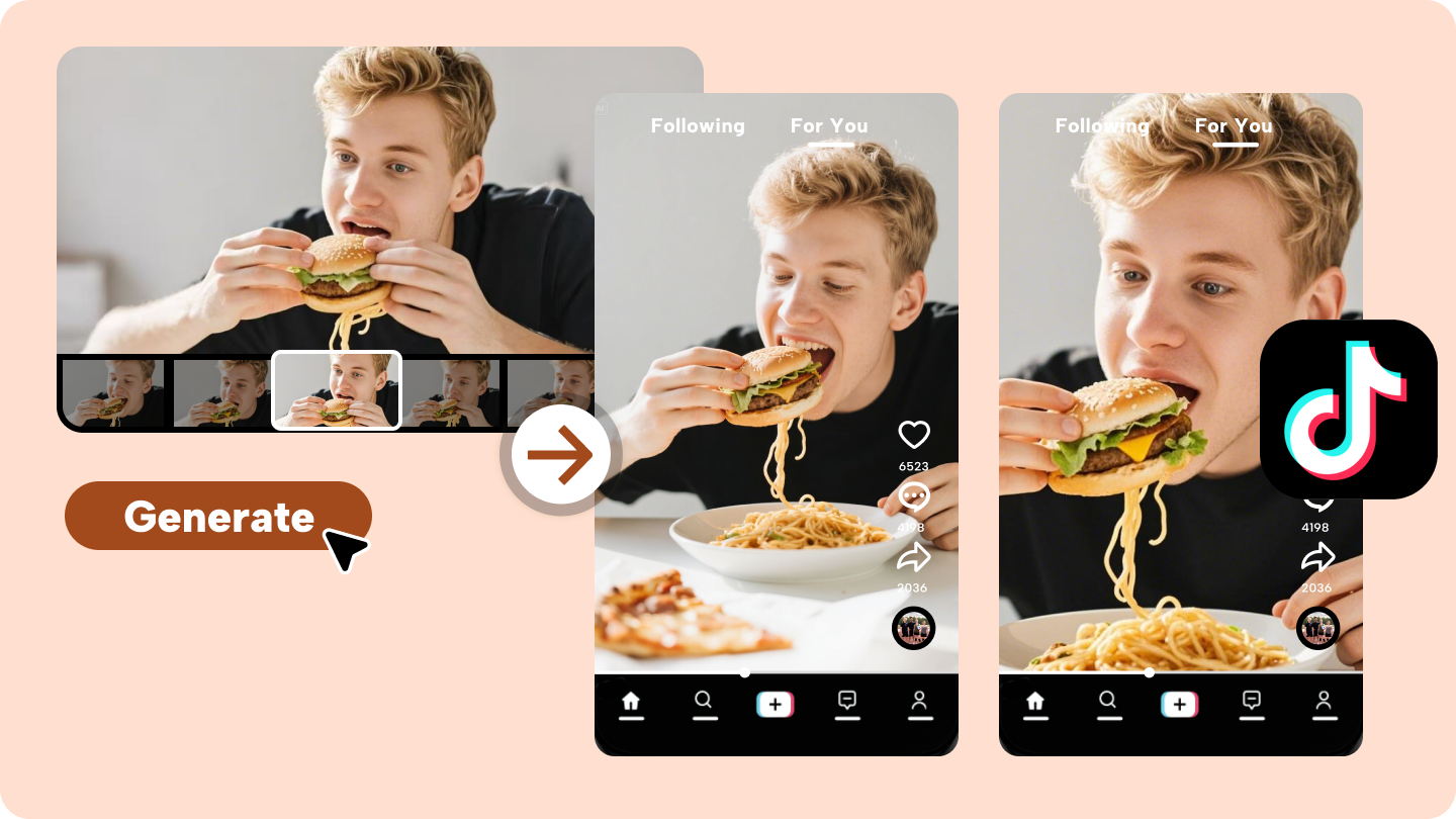 Créateur de clips TikTok