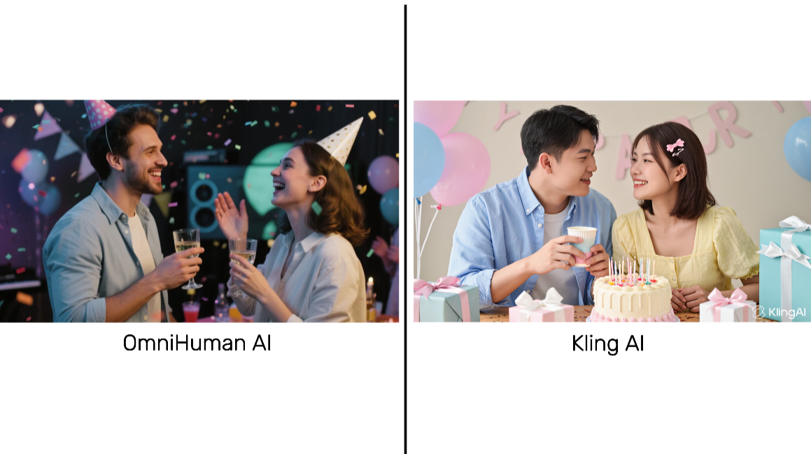 OmniHuman vs Kling AI image for Test-5