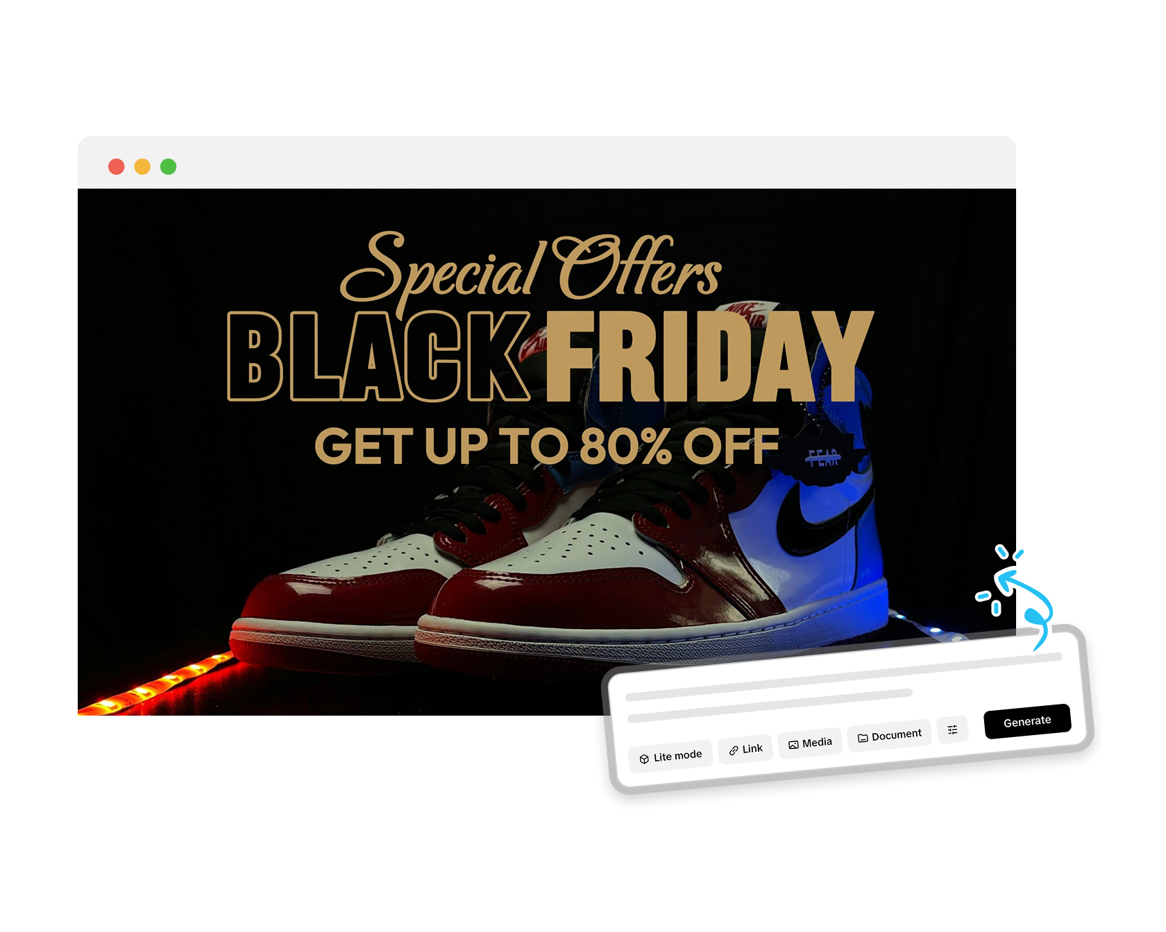 Create Black Friday Ad Online
