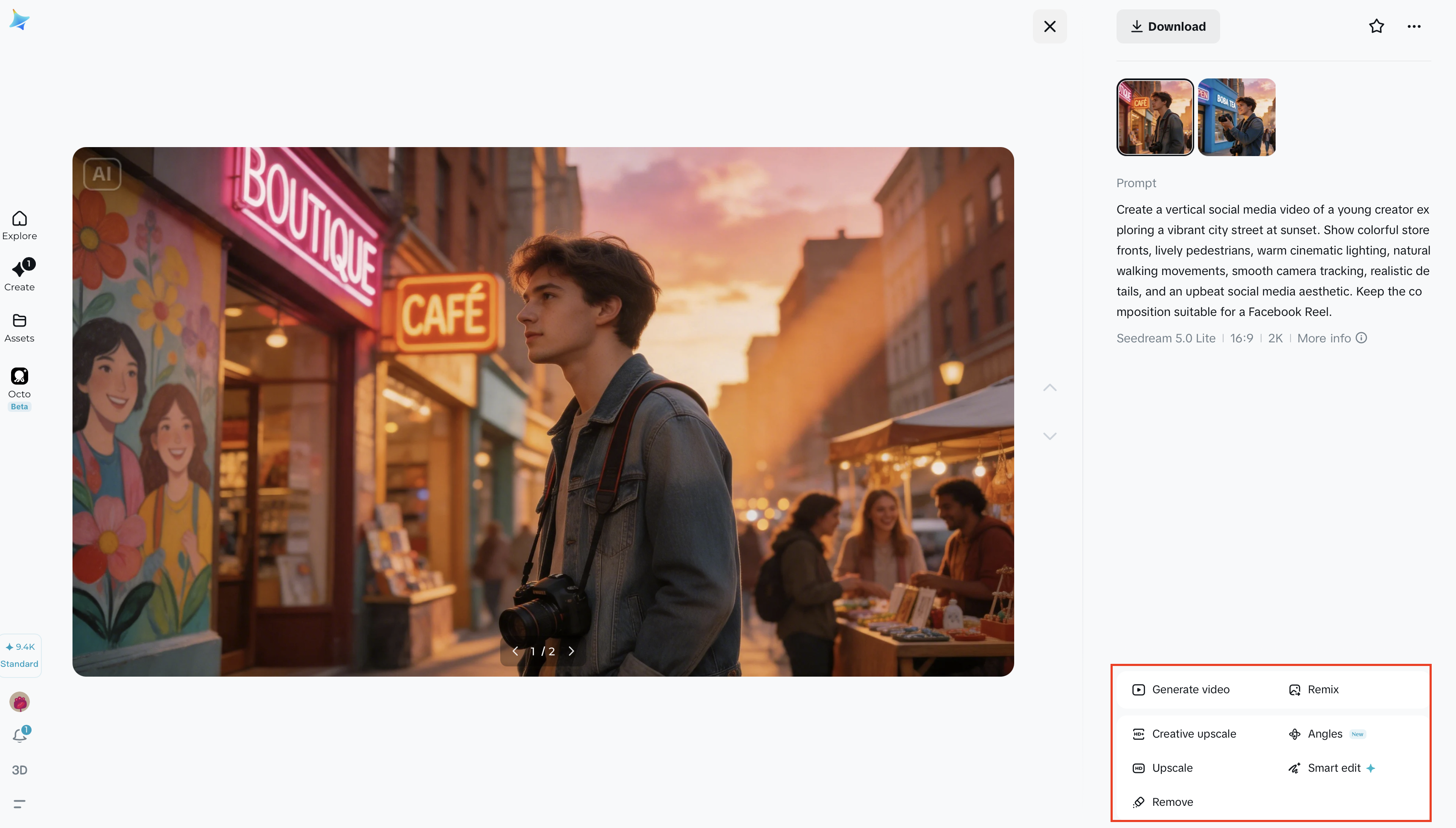 Refine your video and enhance the final output