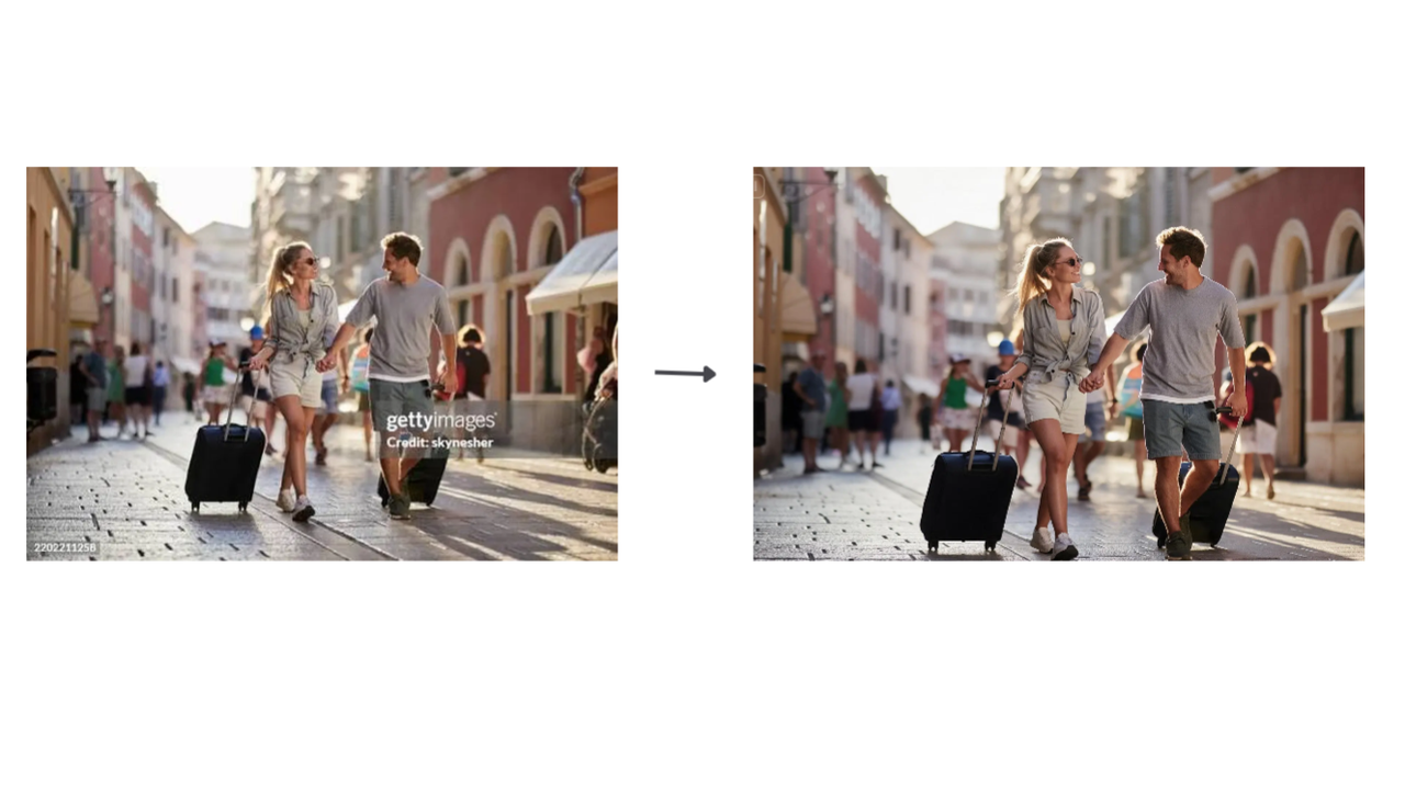 supprimer un filigrane de la photographie de voyage