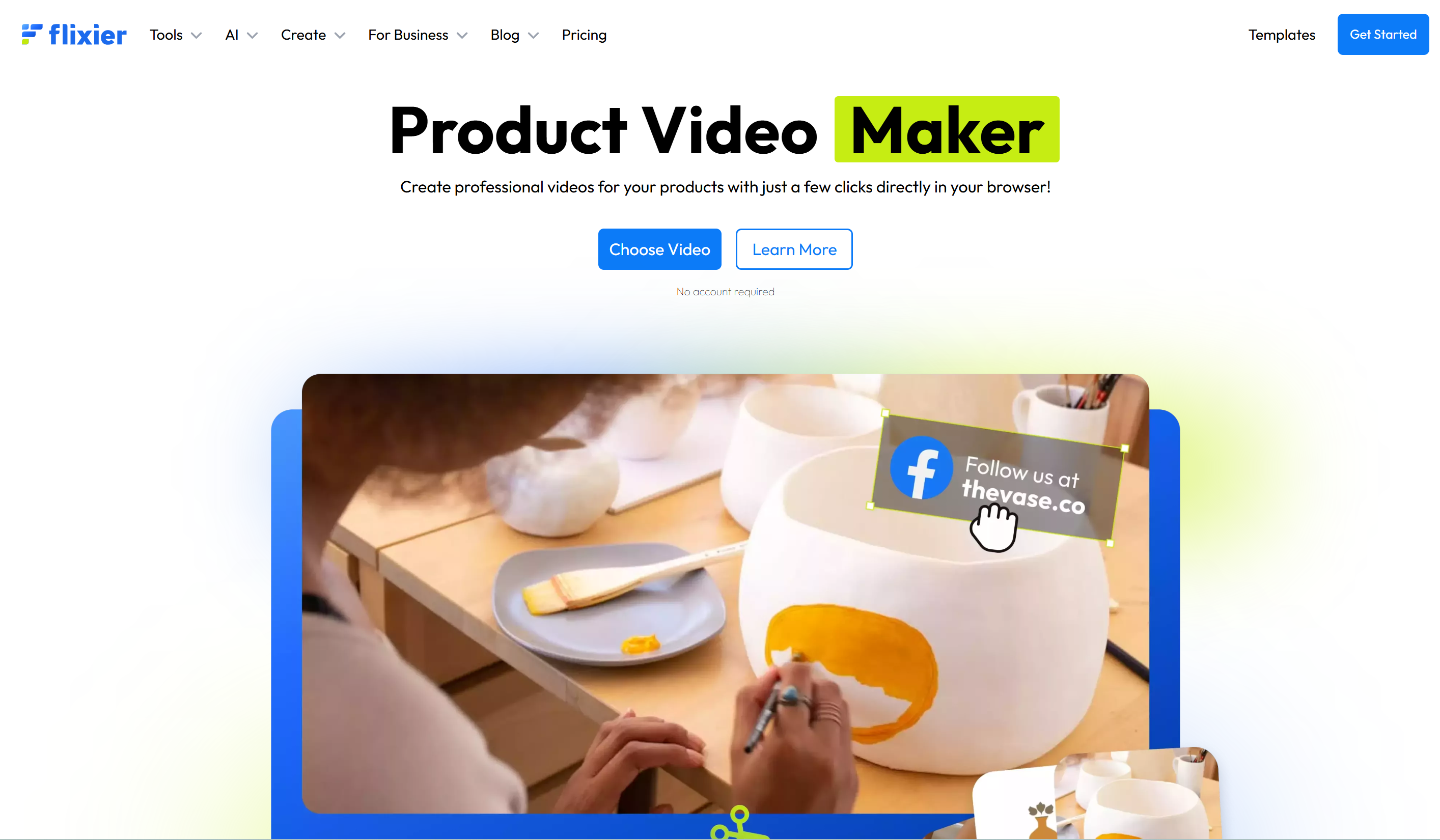 Flixier felülete - egy rendkívül hatékony videókészítő marketinghez