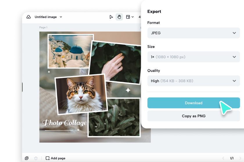  Download and share your grid