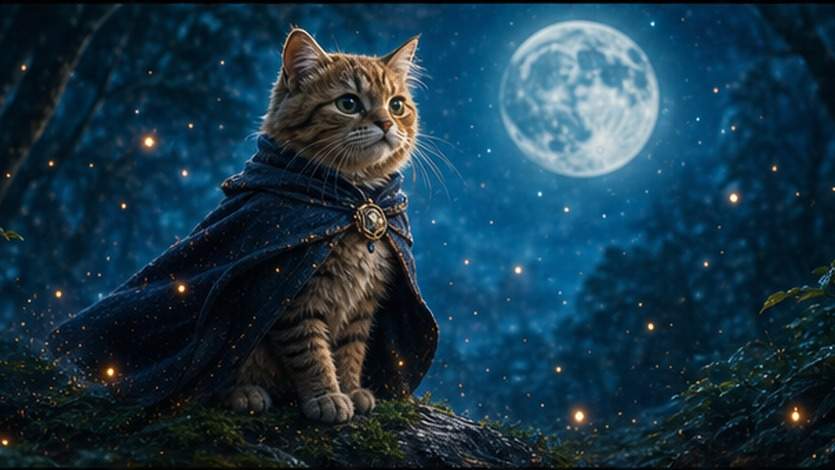 AI Cat Story Generator example 3
