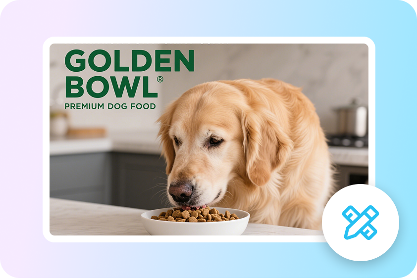 Custom dog-themed poster art adapted for t-shirts, bags, and mugs.