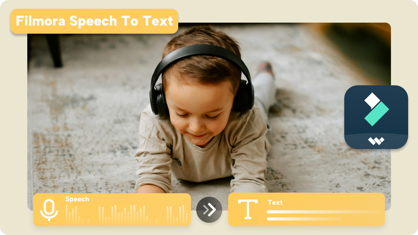 filmora speech to text