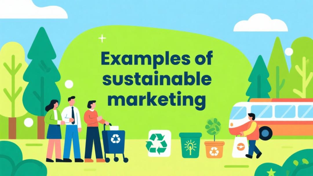 Examples of sustainable marketing