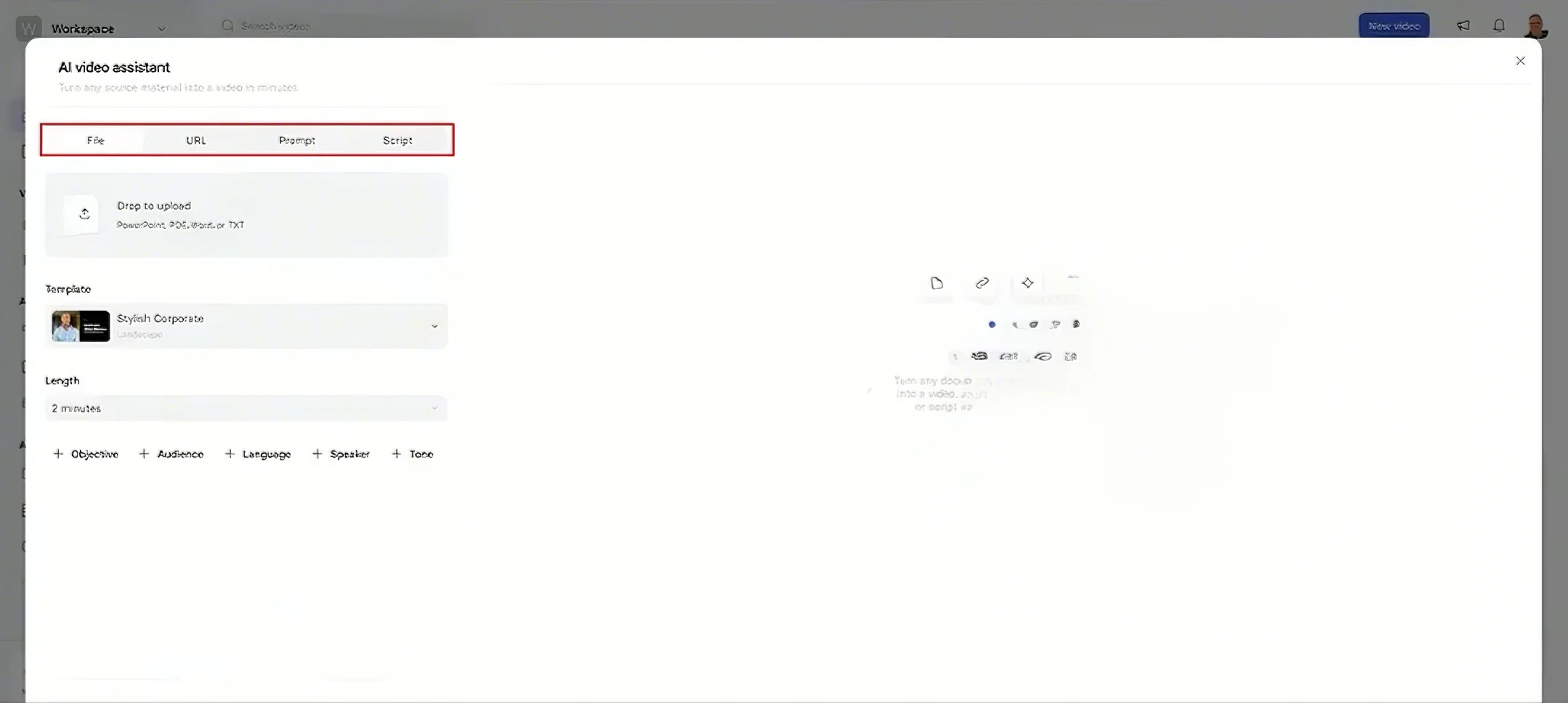 Synthesia video maker