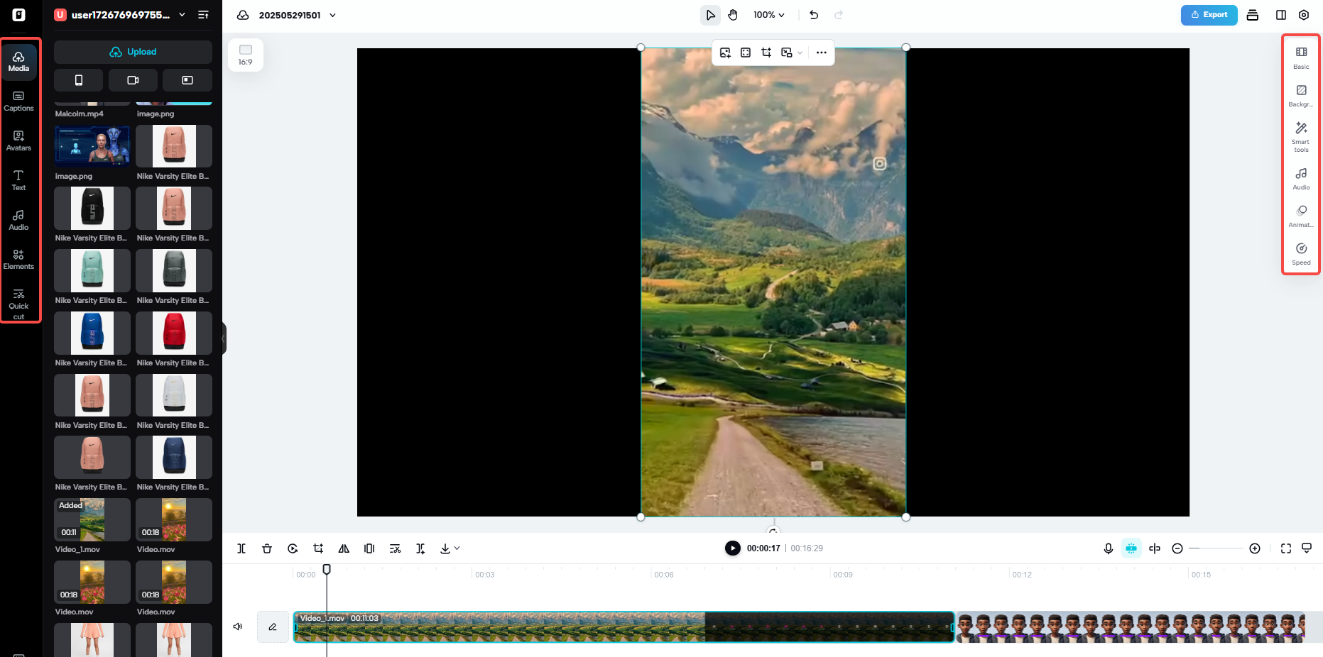 I-edit ang iyong video