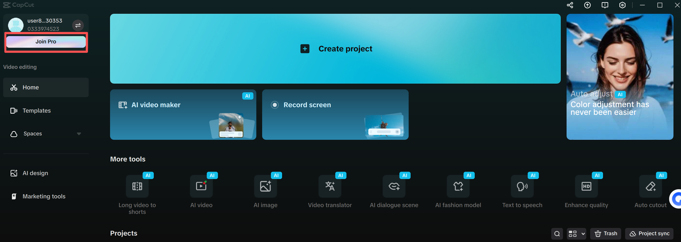 Kontrollera om du är inloggad som Pro-medlem