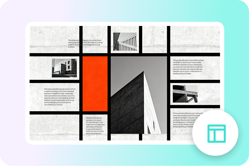 Dynamic slide layout design
