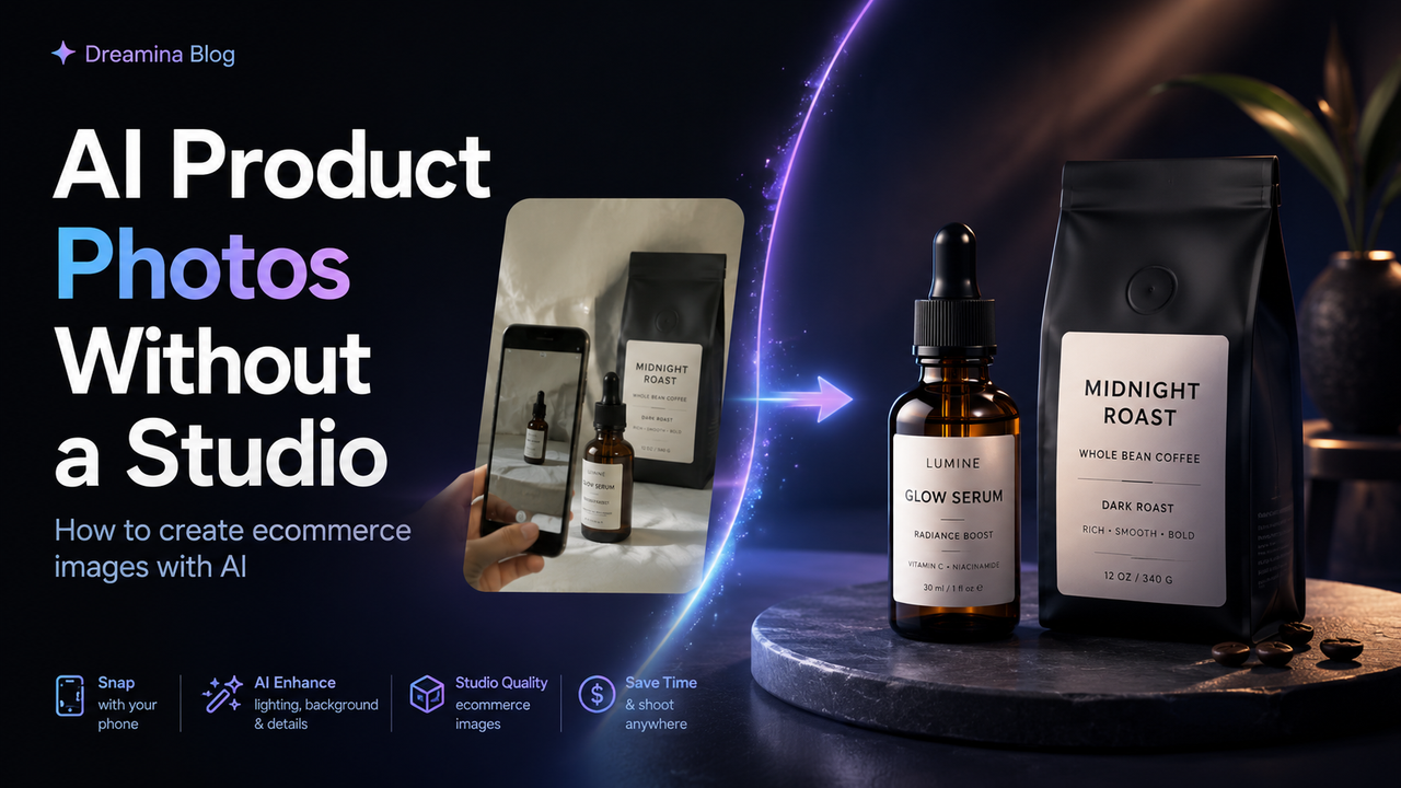 AI Product Photos Without a Studio: How to Create Ecommerce Images with AI