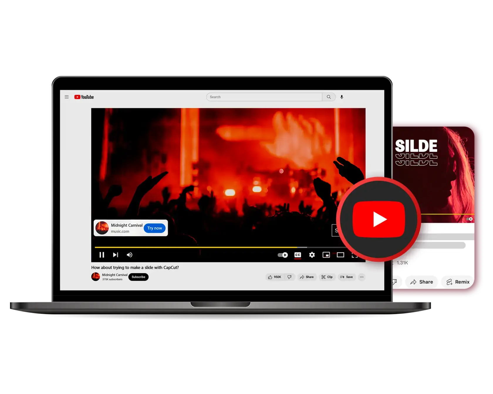 Créateur de diaporamas YouTube avec modèles