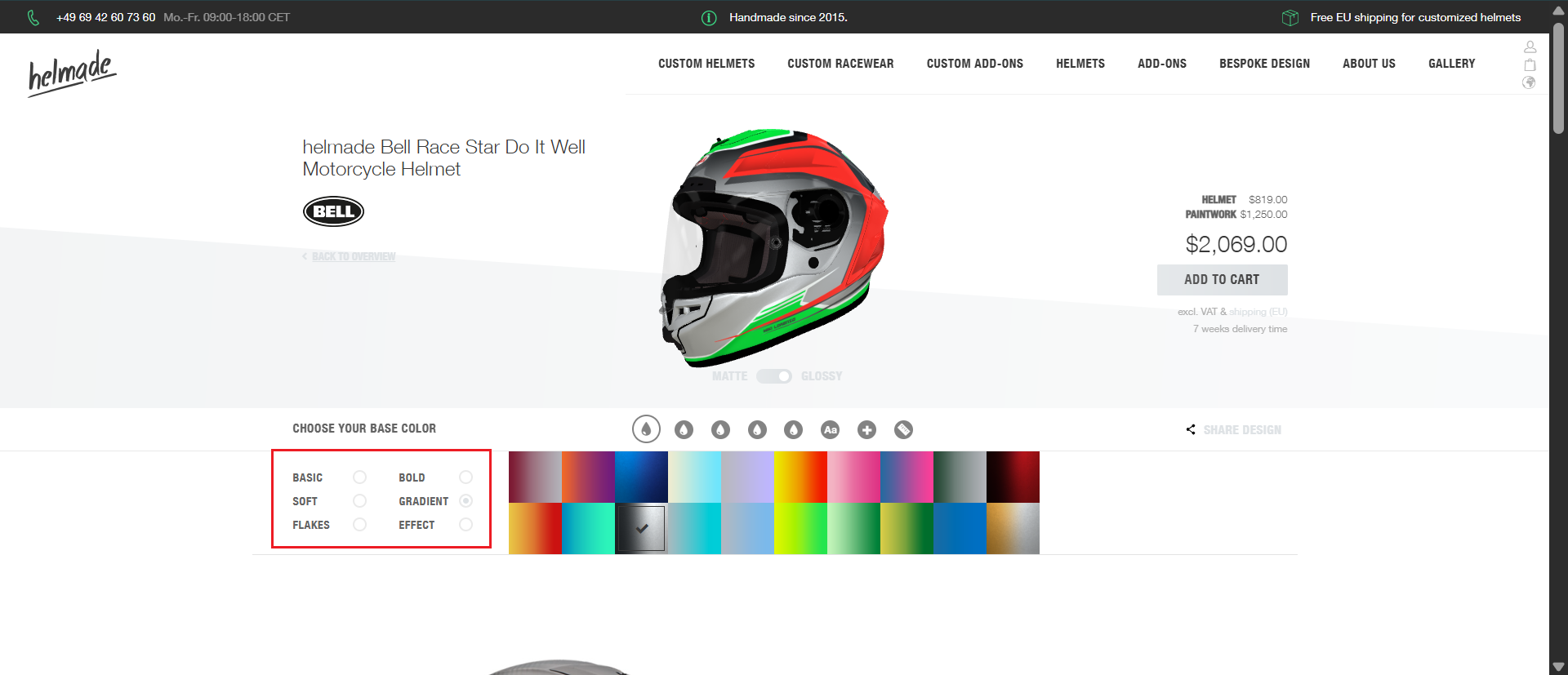 Customize colors and graphics