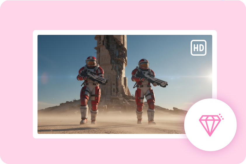 High-quality AI sci-fi video generation