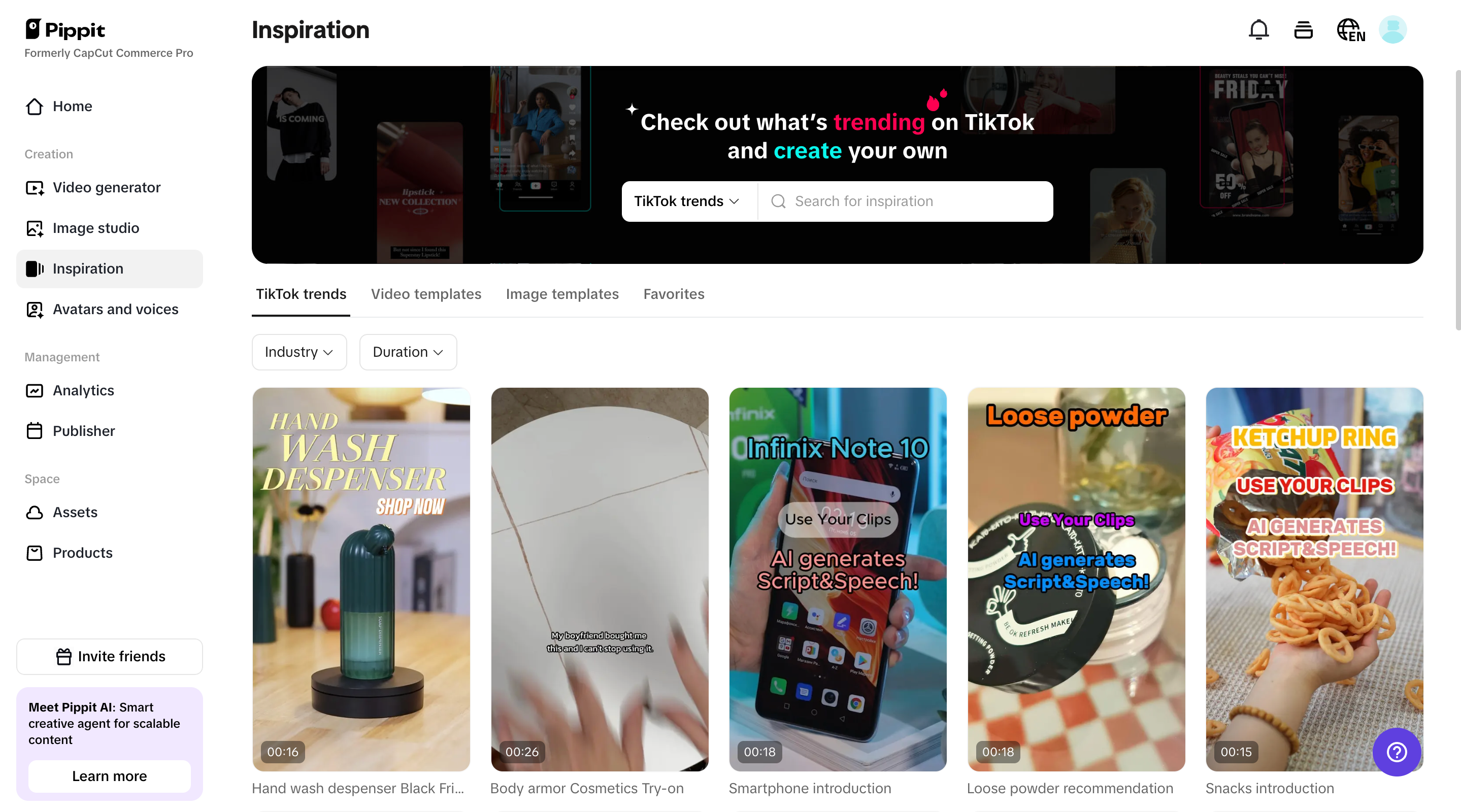 Customized templates