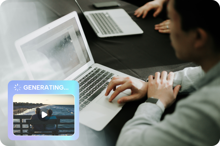 Convierte ideas en videos virales de IA