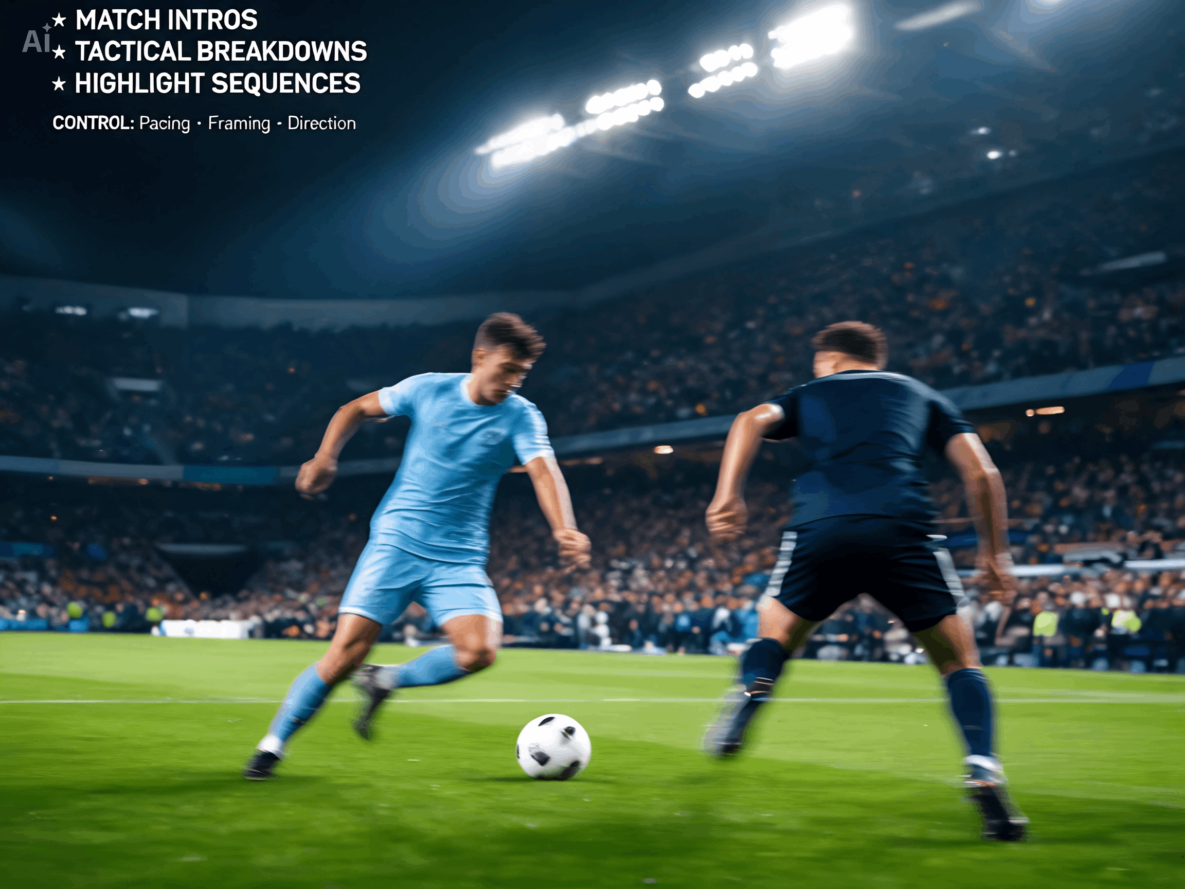 AI-Fußball-Video-Generator