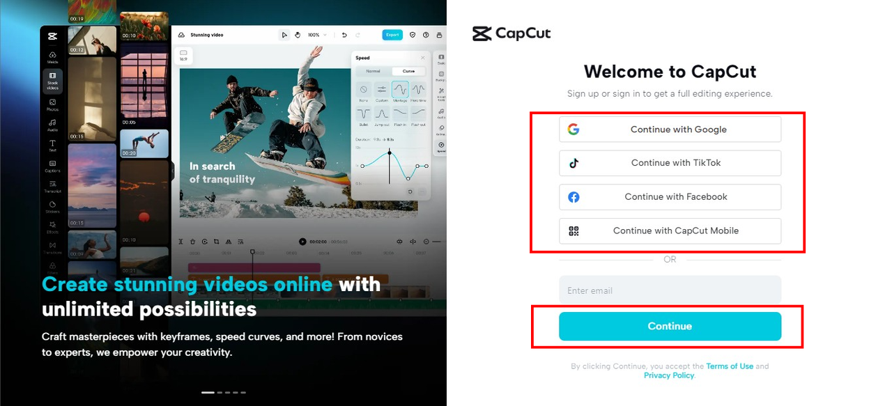 upload images