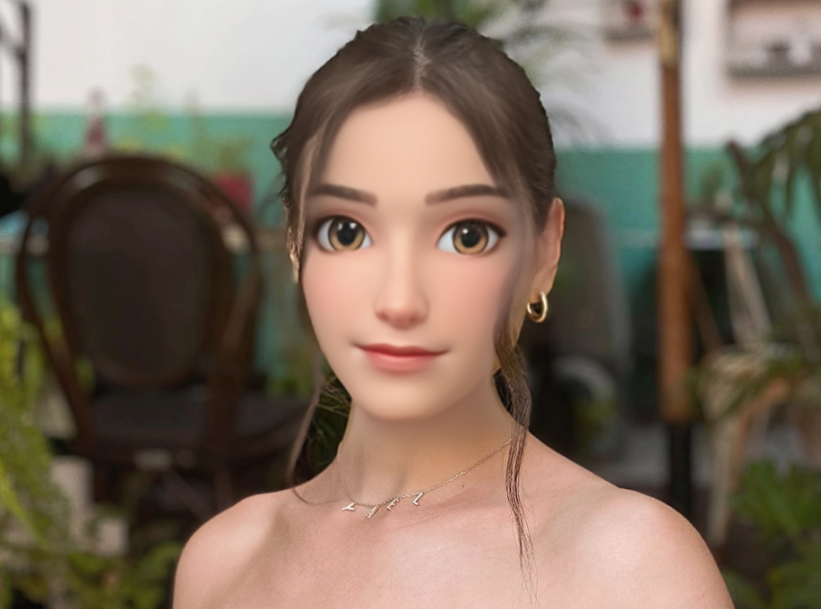 Çeşitli çizgi film görüntüleri stilleri: 3D çizgi film