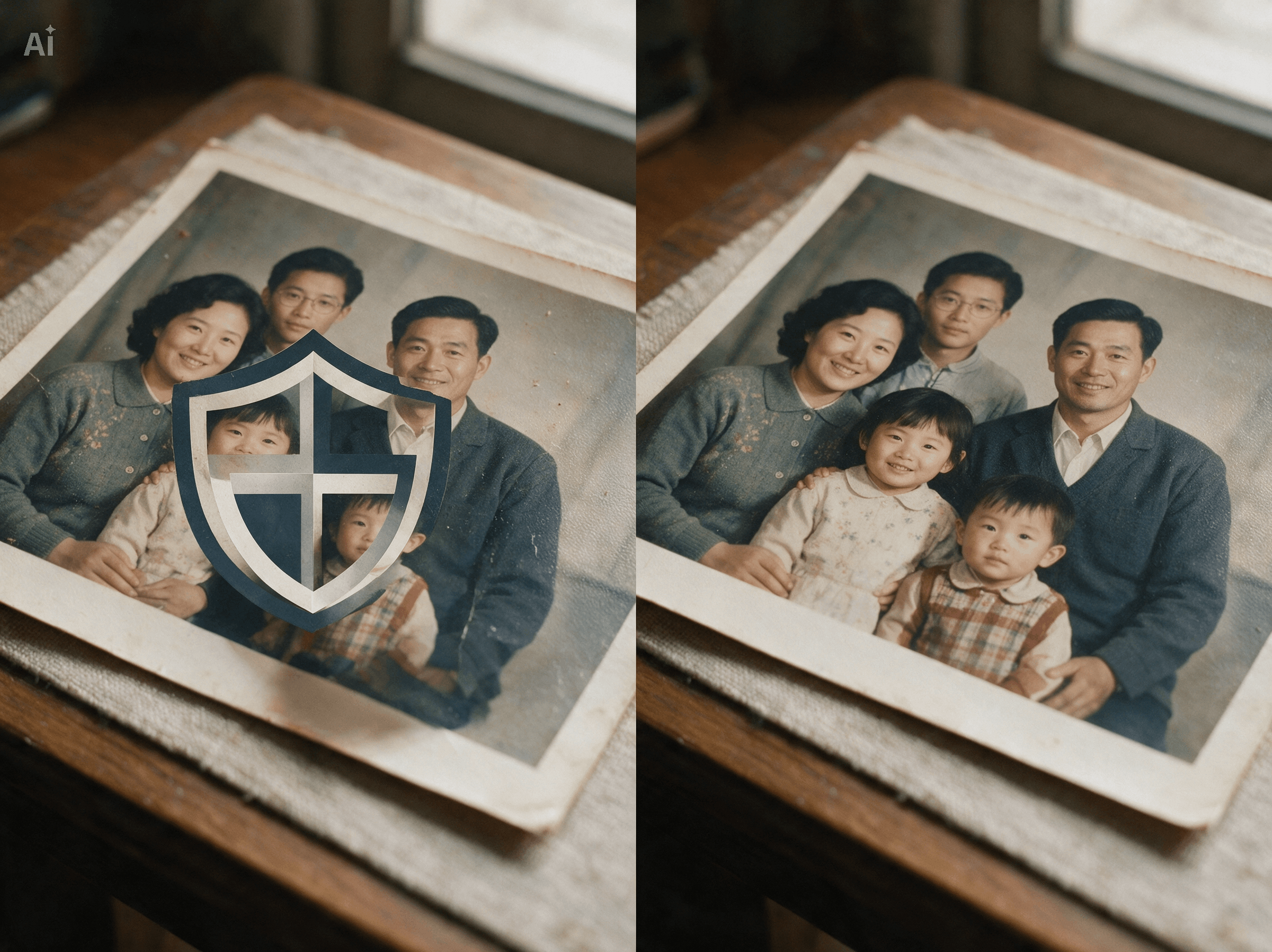 Remove logo from photo