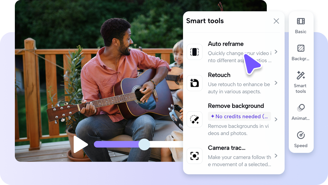 Enhance camera recording with flexible AI tools 