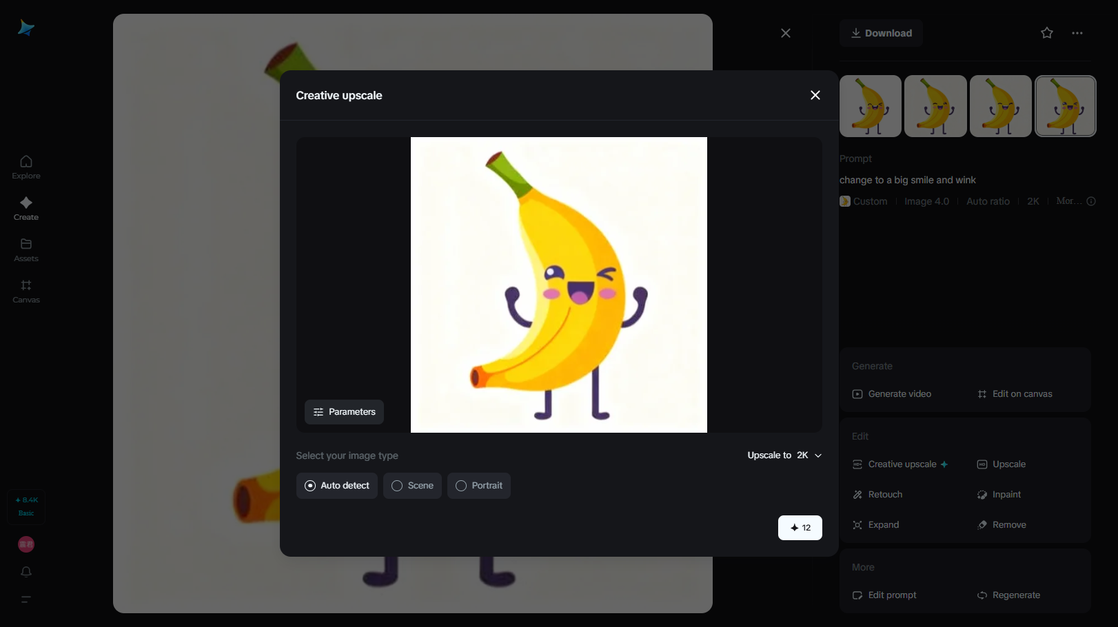 Creativo y exclusivo