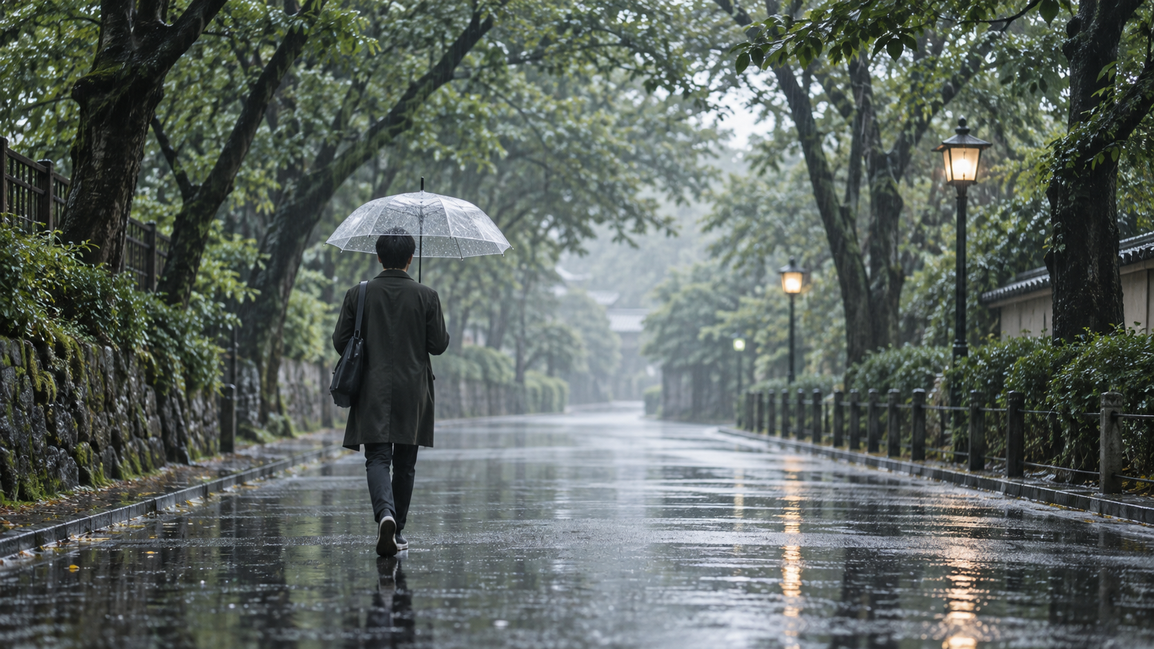 water songs video: Rain Walk Refrain
