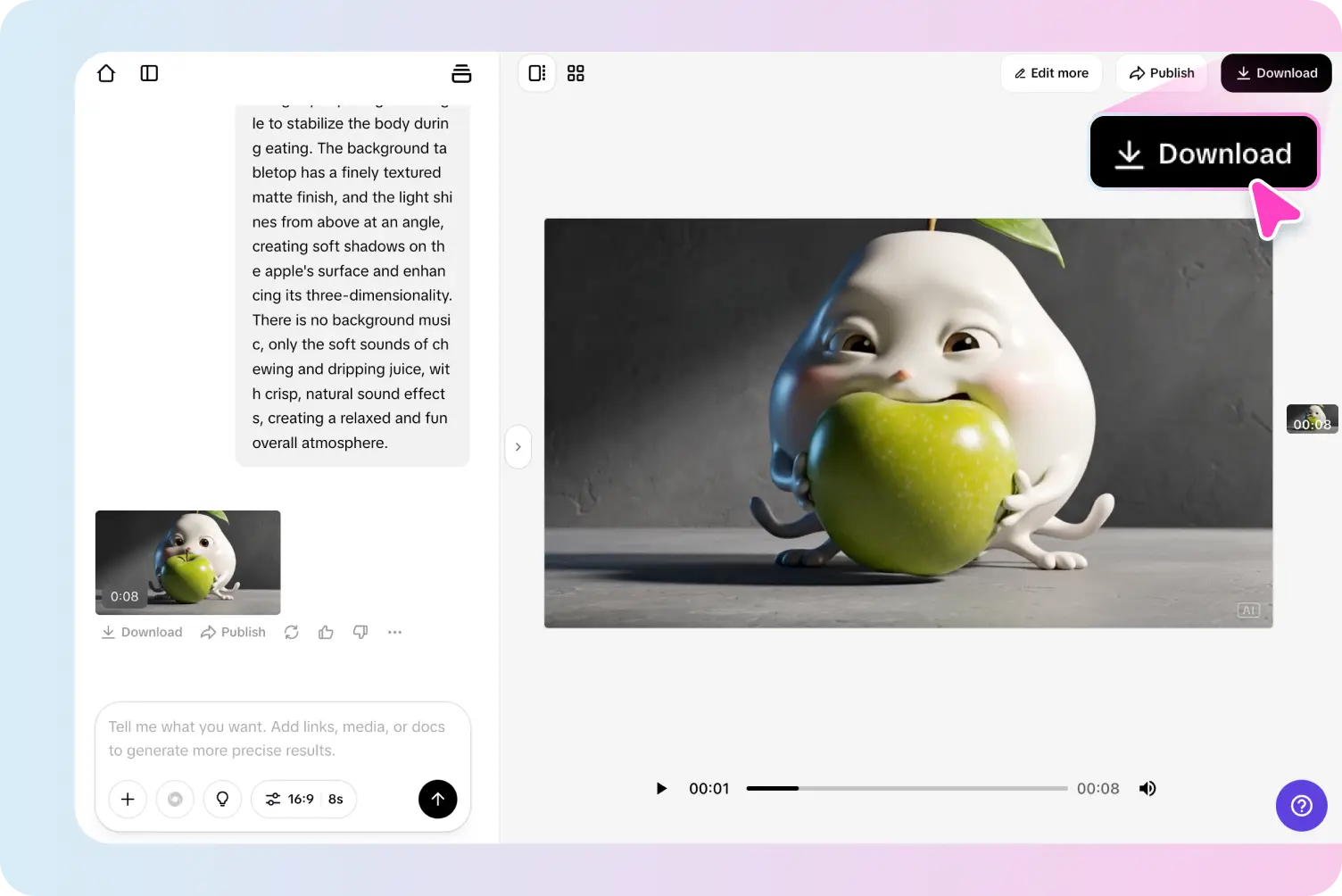 Finalize and export your video