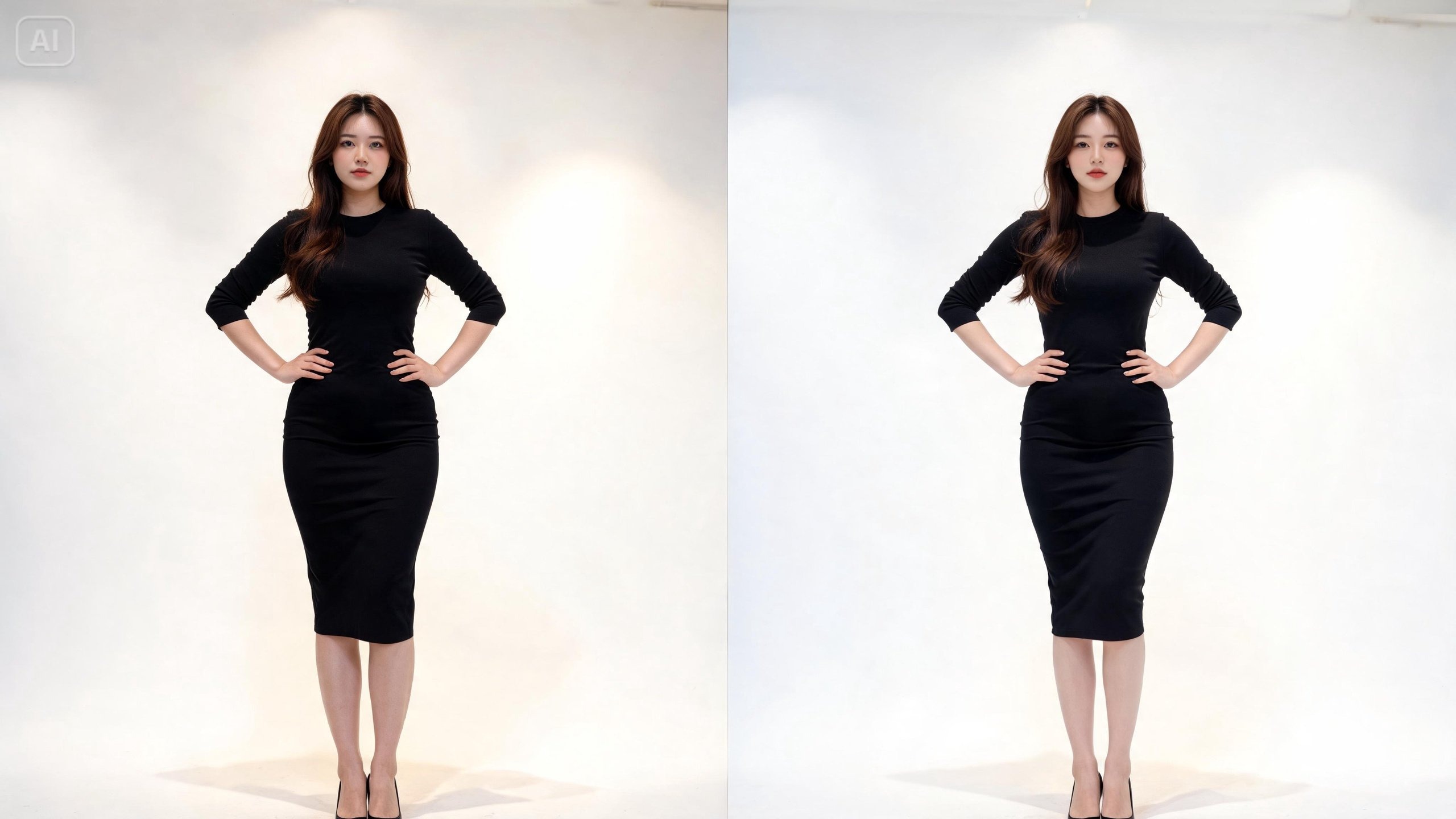 Korte video reel prompt met een consistent ai skinny filter over clips