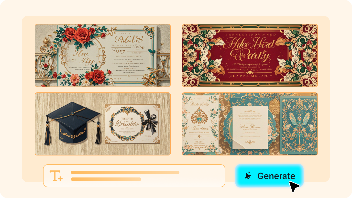 Conception de cartes d'invitation