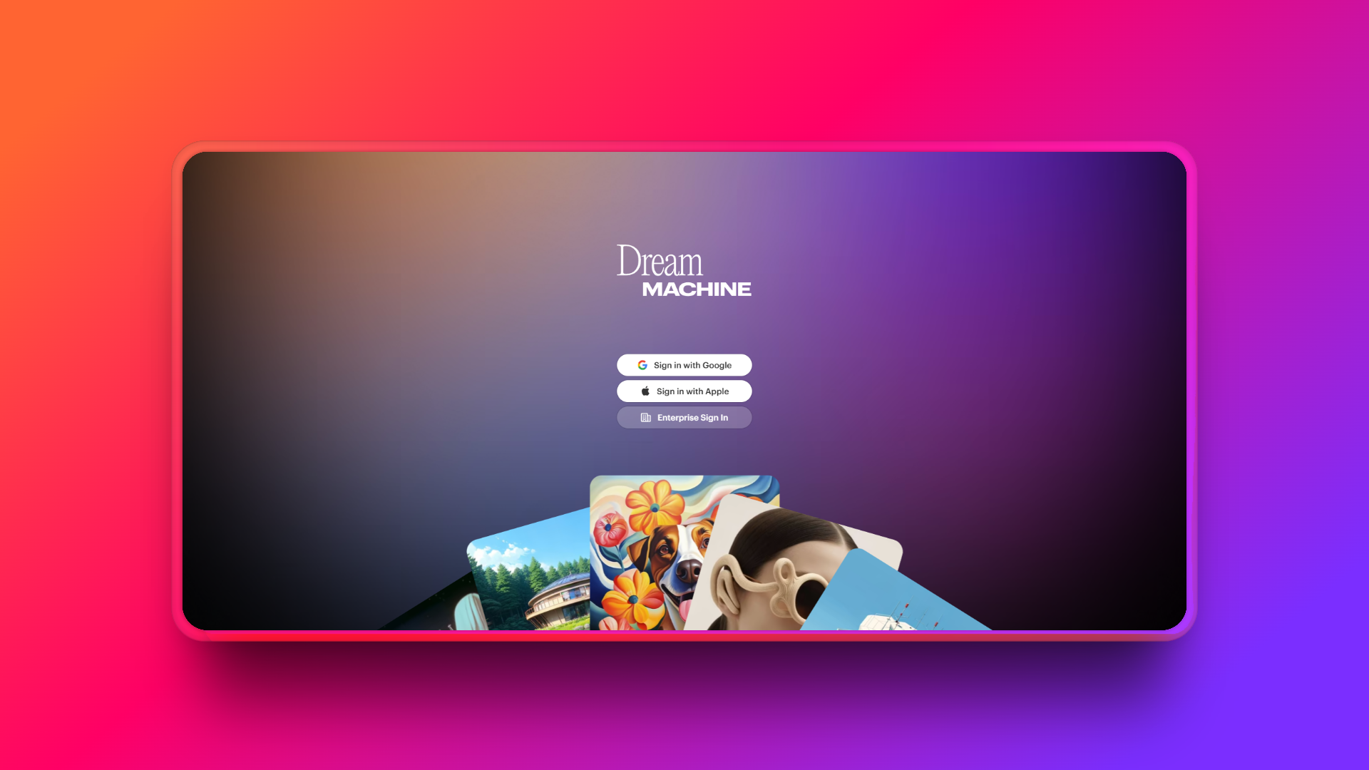 Luma AI:s egen Dream Machine-plattform