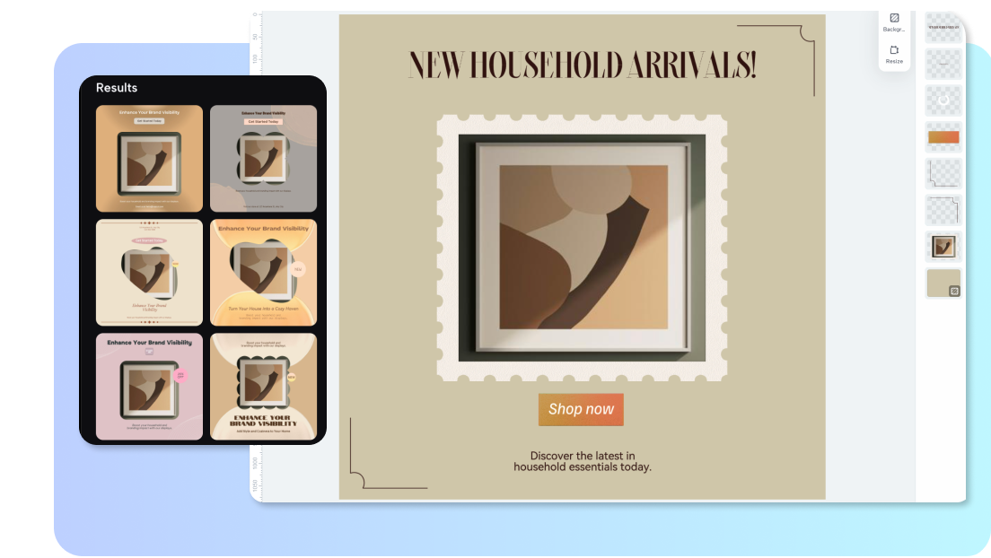 CapCut Web's free AI poster generator for beginners