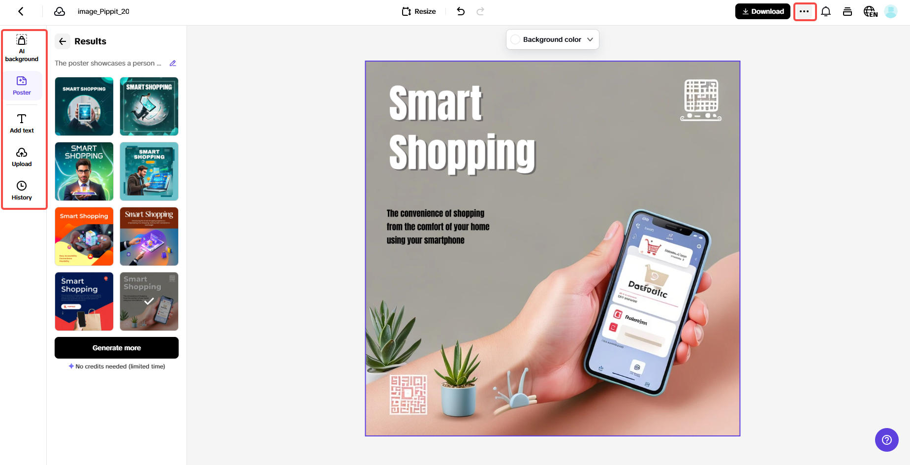 Customize your poster