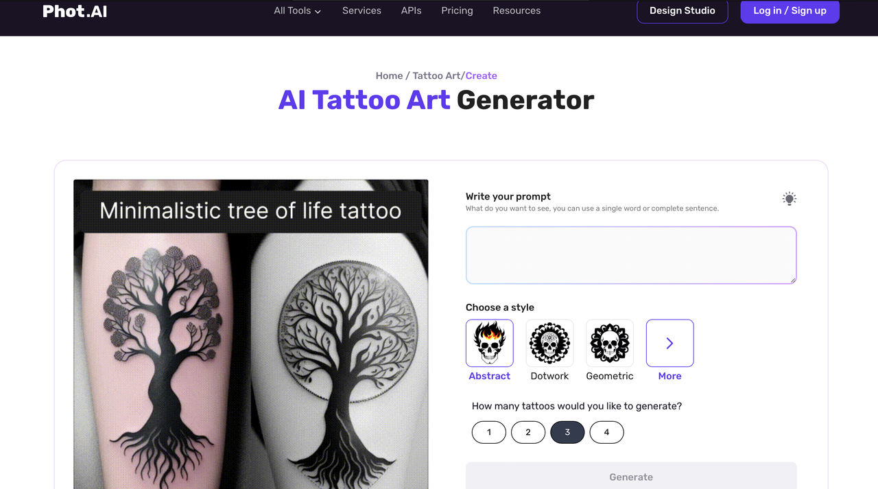 Phot AI creator