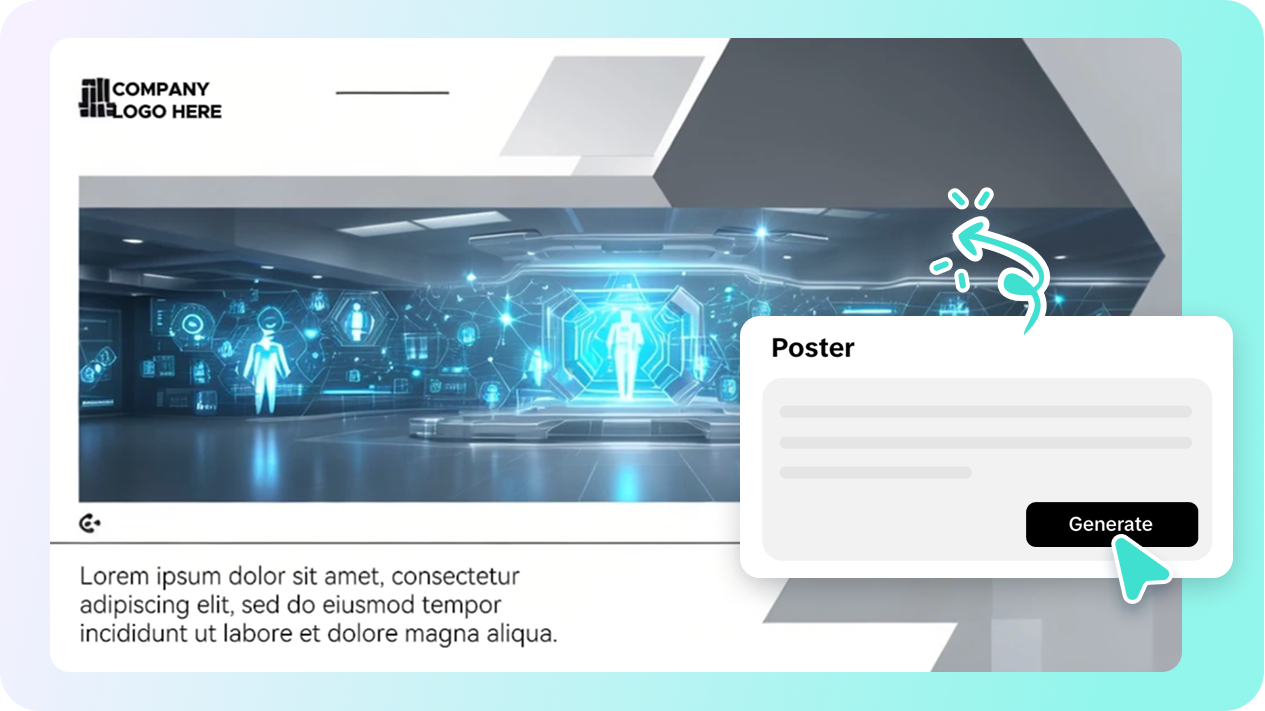 AI design interface