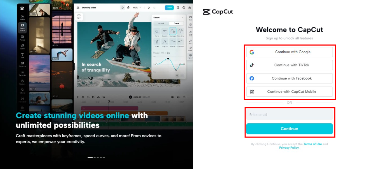 Sign up