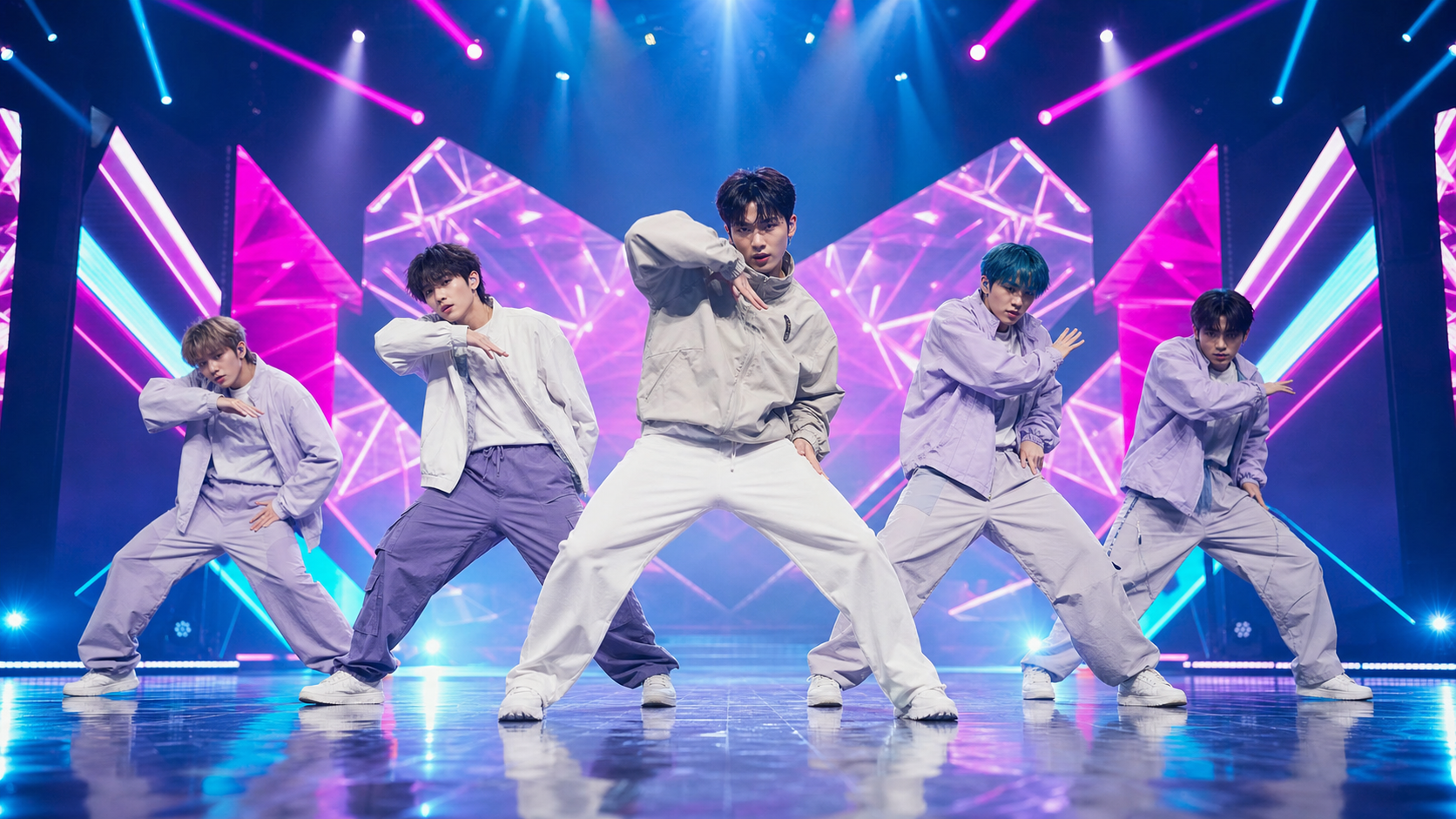 K-Pop Trending AI Video Generator prompt result 1