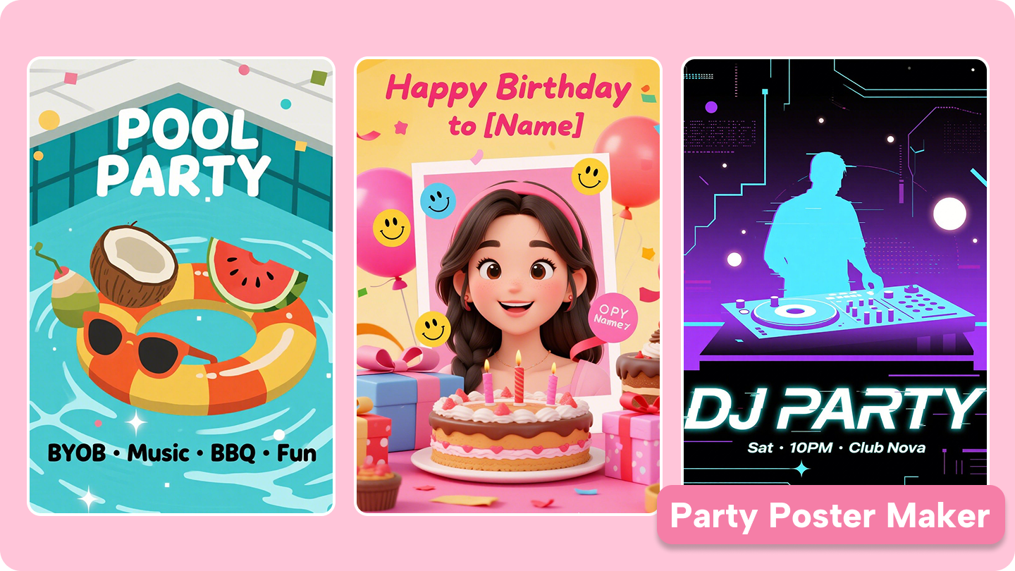 party poster