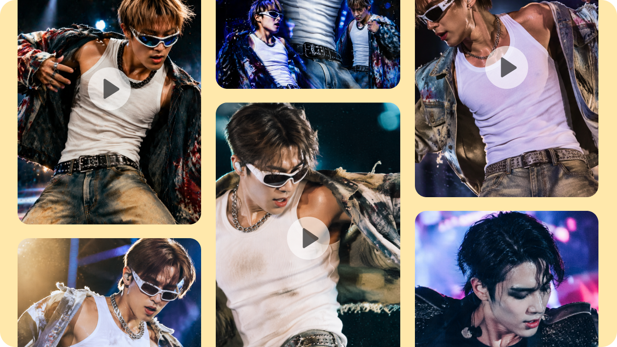Galugarin ang maraming istilo ng fancam gamit ang AI Agent