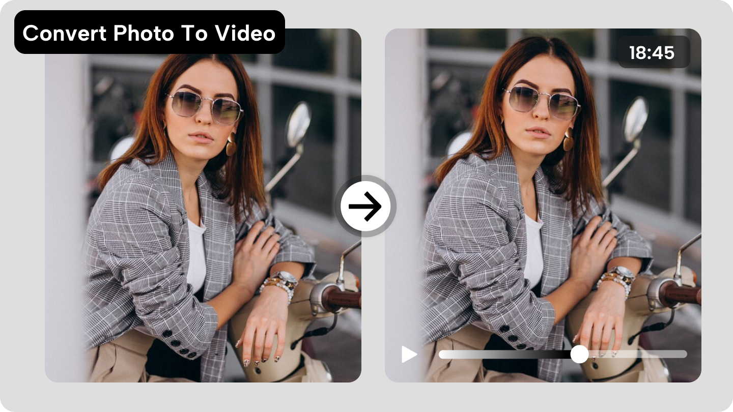 convert photo to video