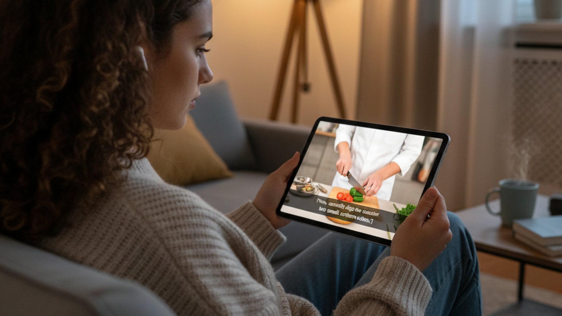 The use cases of closed captions, such as in content consumption