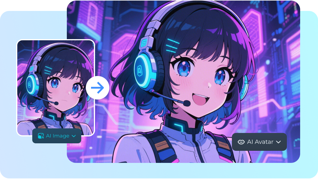 Pembuat avatar kartun daripada foto